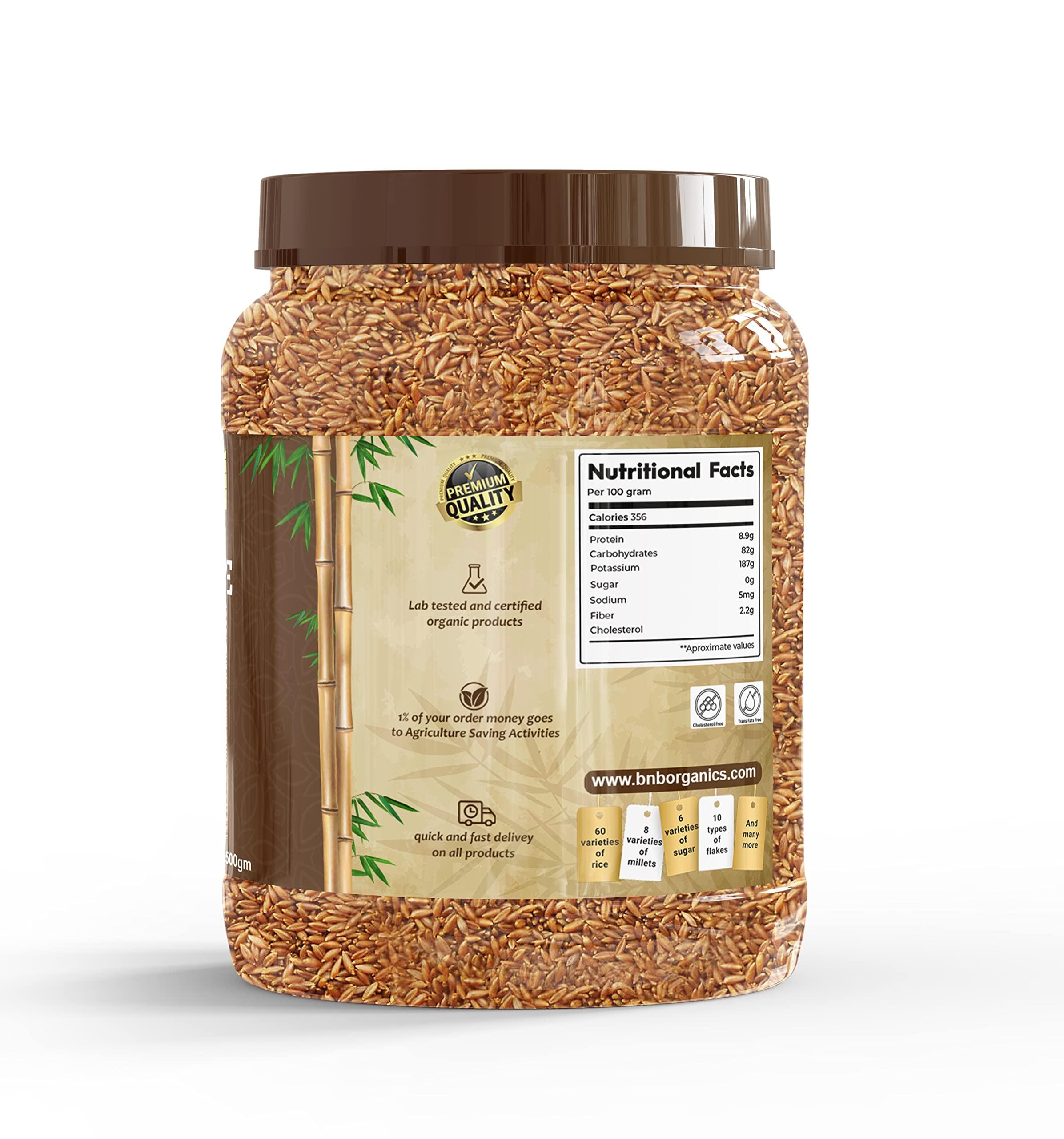 B&B Organics B&B Organics Bamboo Rice (200g), Nutrient and Fibre Rich/Moongil Arisi/Authentic and Healthy Rice