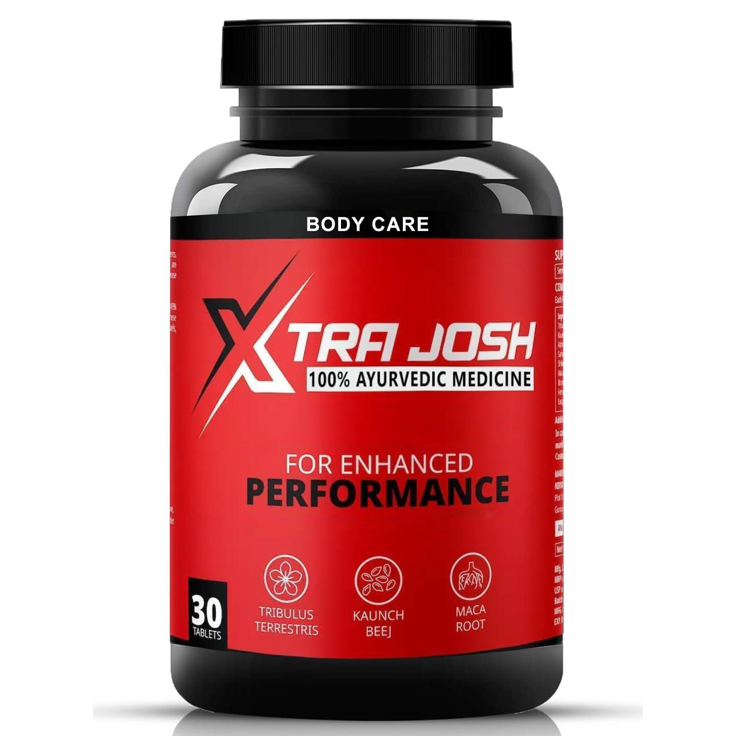 Ansari Health Care Xtra Josh Capsule For Men | Strength Energy And Performance 30 Capsule