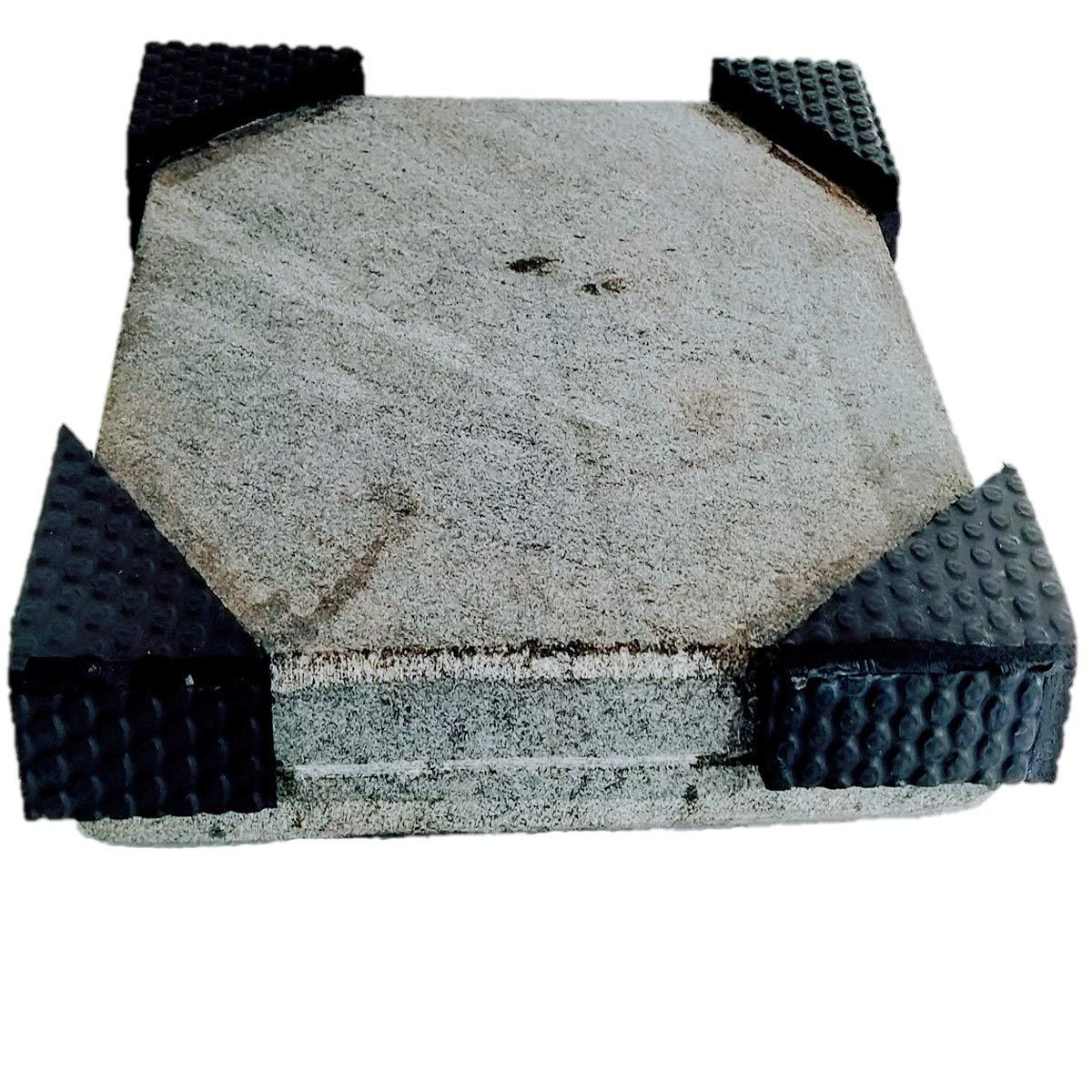 EyeonBay EyeonBay Stone Made Portable Bathroom Foot Cleaner Stone I Cloth Washing Stone - 100% Natural 8 X 8 Inches