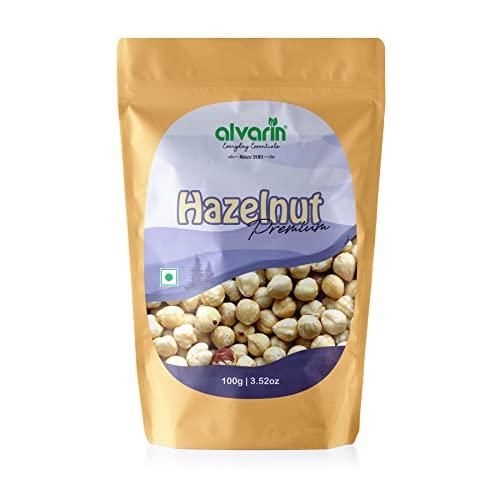 ALVARIN ALVARIN® - Turkish Hazelnut - 100g / 3.5oz | Imported Nuts | Rich in Nutrients | Jumbo Sized | Exotic Nuts