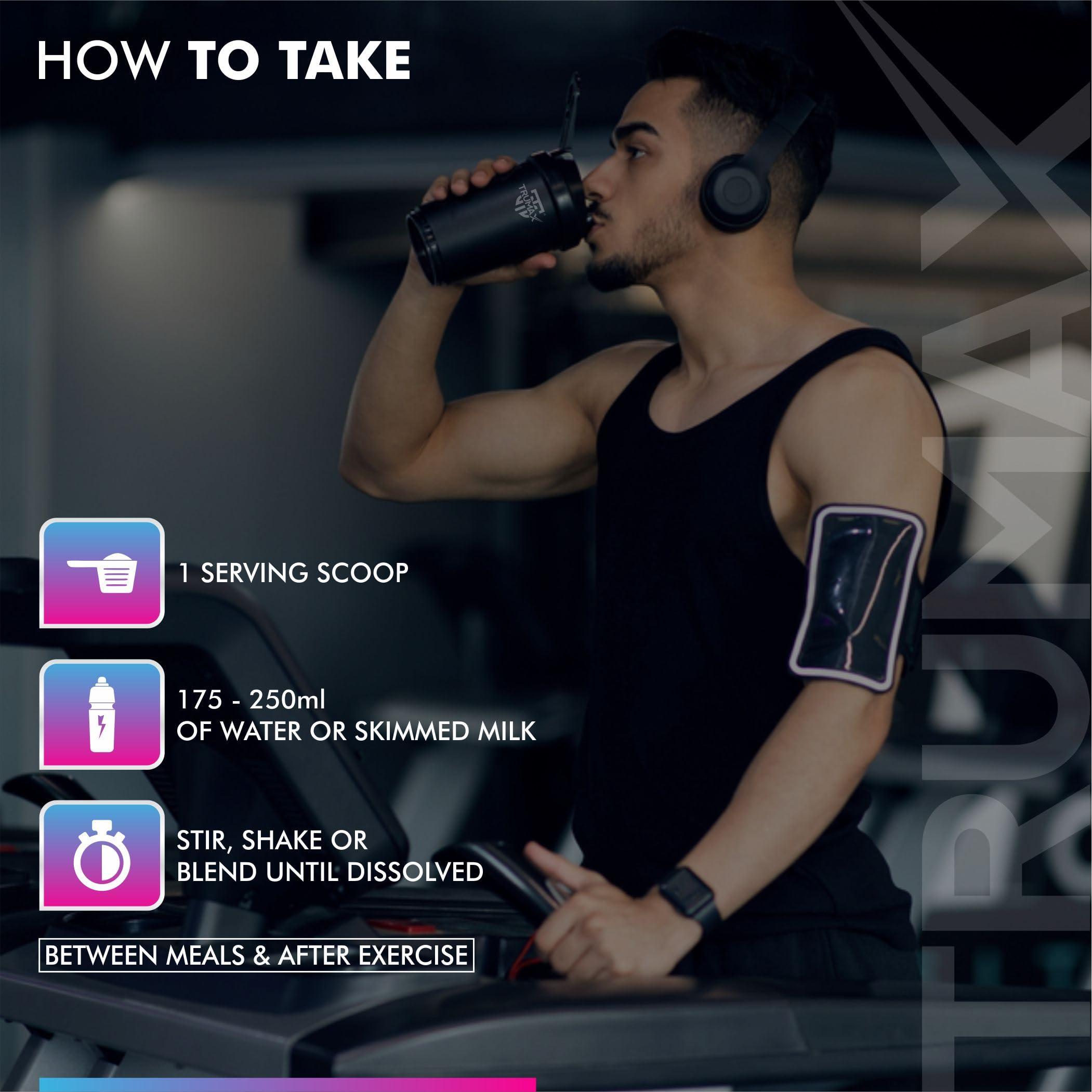 TRUMAX TRUMAX PURE ISOLATE WHEY PROTEIN | Raw from USA | 28g Isolate Protein | 5.0g BCAA & 10.8g EAA | Build Lean Muscle & Improve Stamina | Faster Absorption (Royal Malai Kulfi, 1.0 kg)