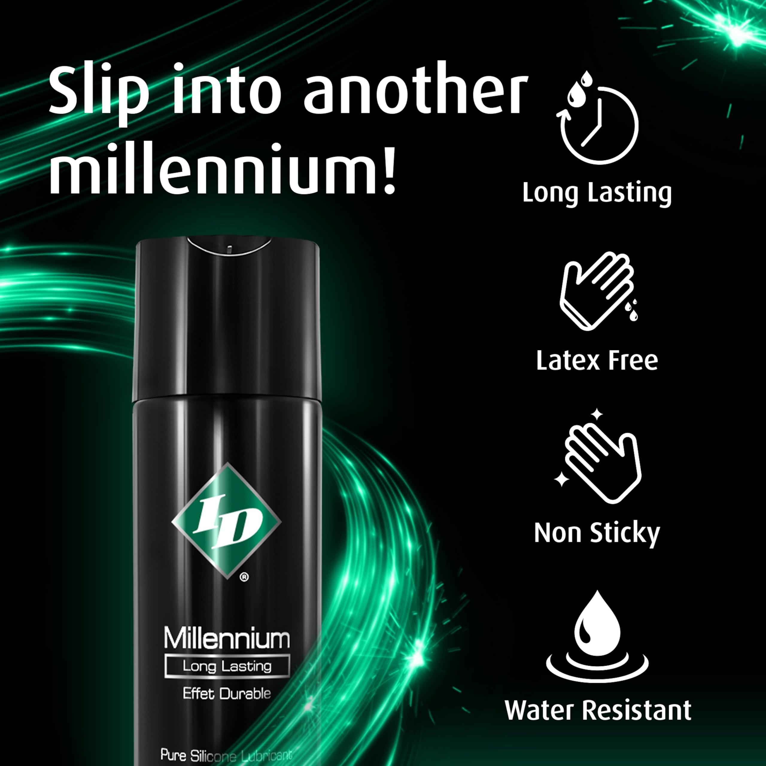 ID Lubricants ID Millennium 2.2 FL OZ Silicone Personal Lubricant