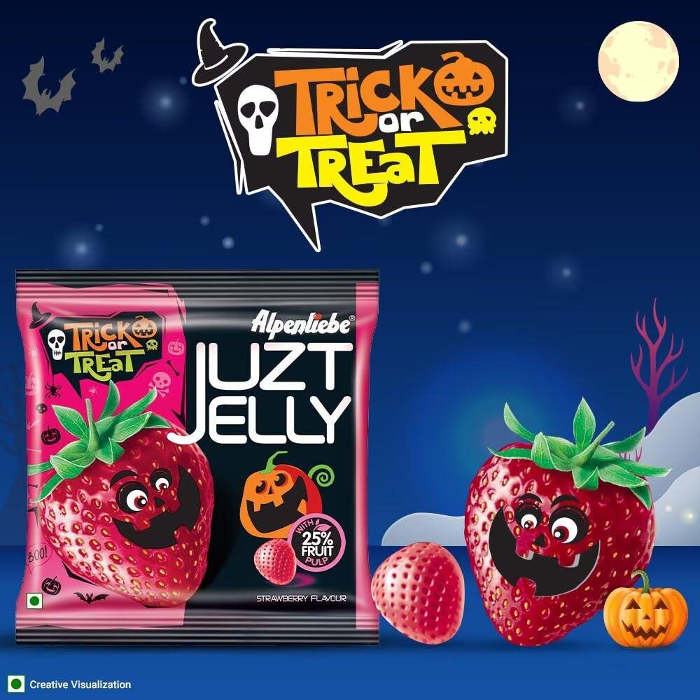 Fresh Produce Alpenliebe Strawberry Juzt Jelly, 148g