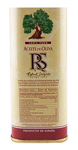 Rafael Salgado Rafael Salgado 100% Pure Olive Oil | Good for Indian Cooking and Frying Tin 200ml