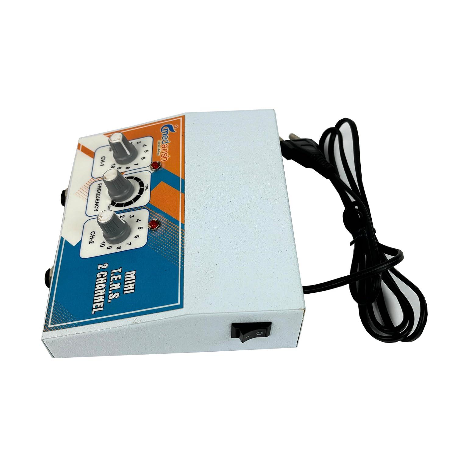Medansh - Experience Wellness Medansh - Experience Wellness Portable Tens 2 Channel Electrotherapy Device For Pain Relief