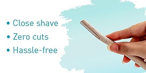 Sirona Sirona 4 Blade Reusable Razor for Women - 1 Unit with Blink and Glow Face Razor - 3 Razors