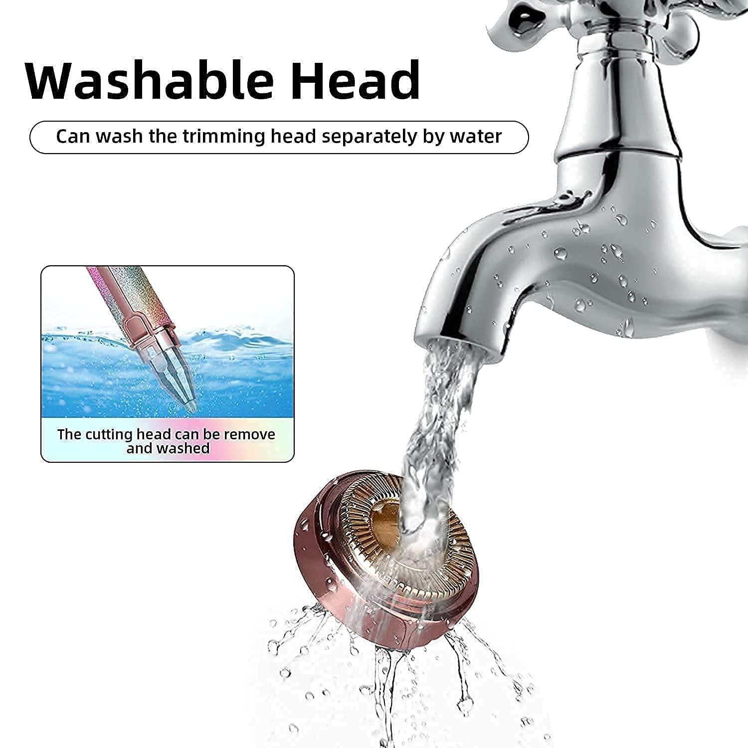 Generic ZARWAR Lipstick Shape Electronic Facial and Eyebrow Hair Remover Shaver For Women- Rechargeable With USB Cable 2 in 1 Eyebrow and Facial Hair Remover (MULTICOLOR) Wax (100 g)