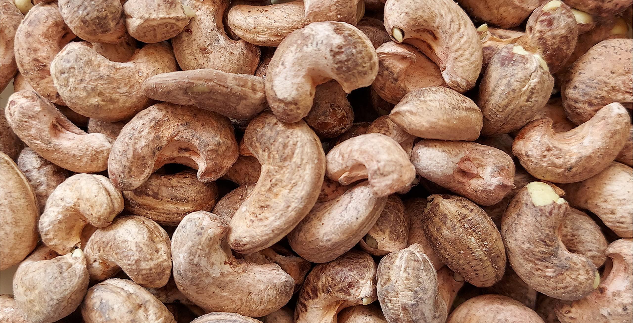 AWFAAKI Awfaaki Cashew Nuts With Skin | Kaju With Skin | Kerala Skin Cashews (500 g)