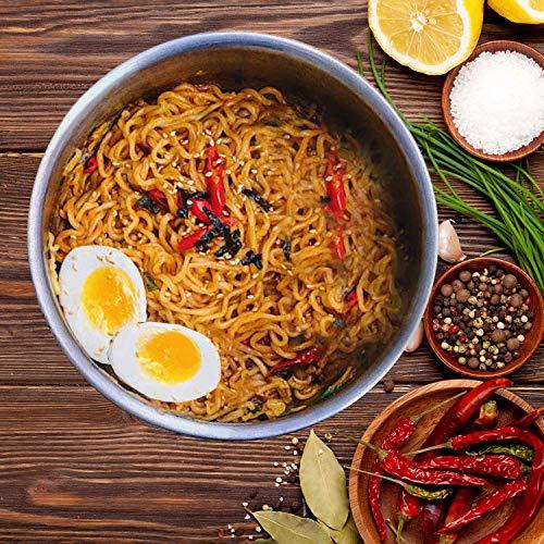 Paldo Paldo Bulnak Pan Stirfried Noodle Spicy (Octopus Flavour) 130g (Pack of 4)