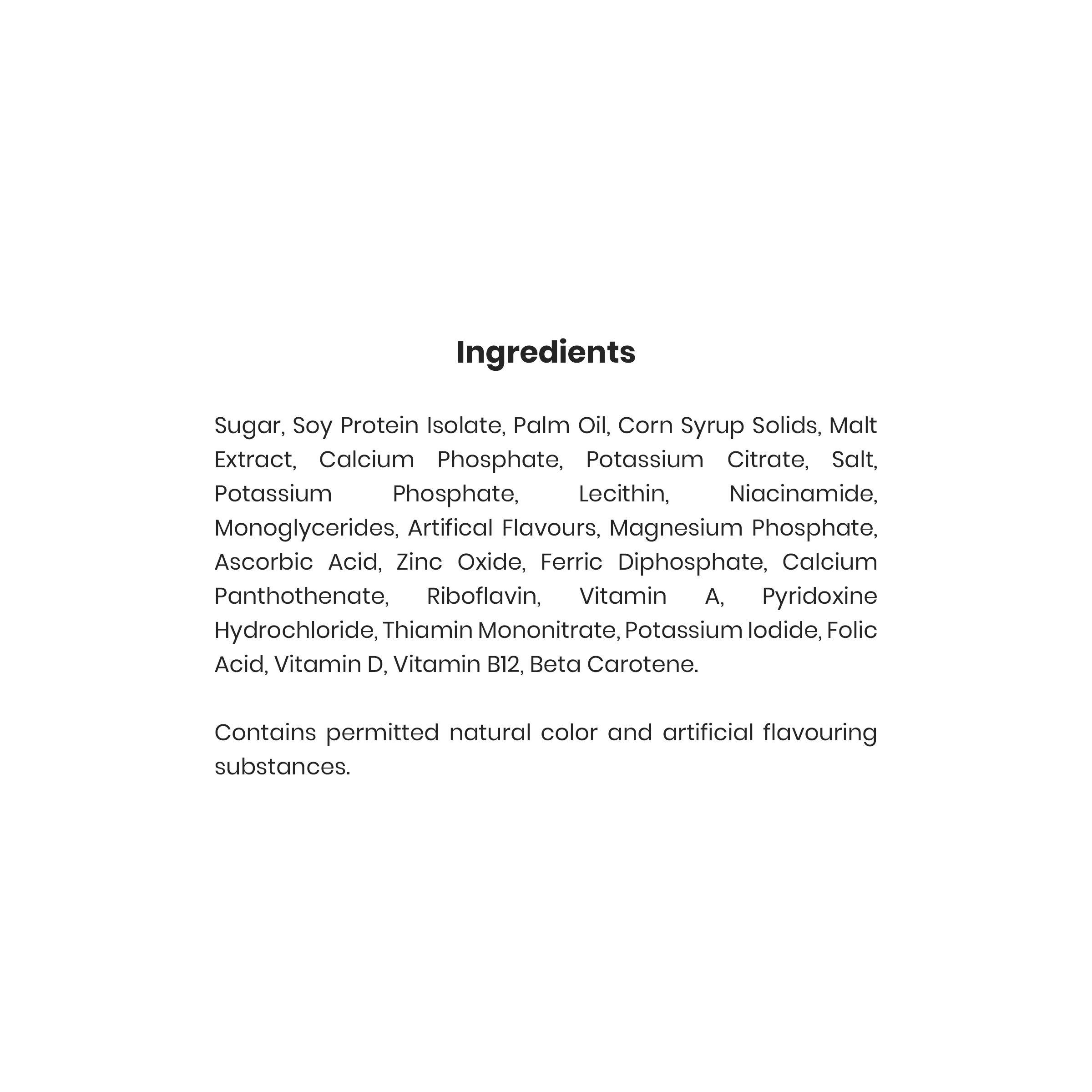 Soyvita SOYVITA - SWEETENED Regular Malt | Lactose Free | ENRICHED Soy Beverage Powder | Serves-15 (500 GMS) | (Available in 200 GMS / 500 GMS)