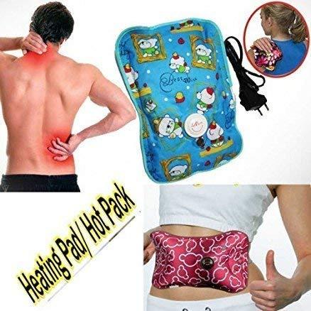 Main Stop Main Stop® Magic Plus Warm Heating Gel Pad Heat Pouch Hot Water Bottle Bag Back Knee Pain Relief (Multicolour)