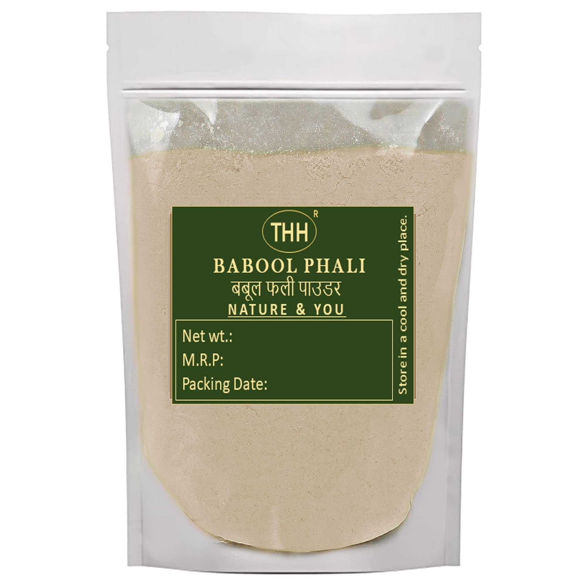 THH THH Babool Phali Powder (200 Grams), Babool Powder Fali, Babul Phali, Kikar Phali, Acacia Arabica
