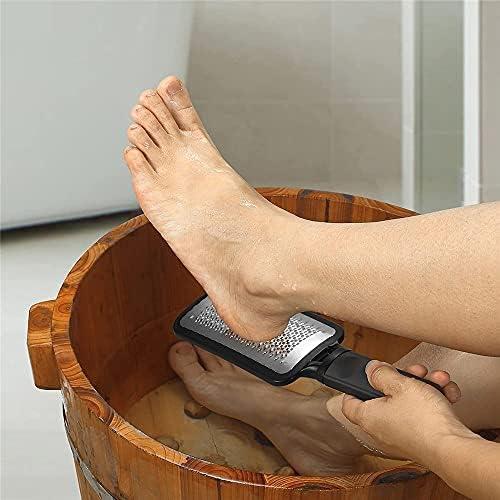GLOW FIRST GLOW FIRST Leg, Heel & Foot Scrubber for Dead Skin - Very Sharp & Big (11 * 3 inch) - Pedicure & Feet Scrub Tools, Foot Scraper Cleaner & Filer, Callus Remover For Cracked Heels (Metal)