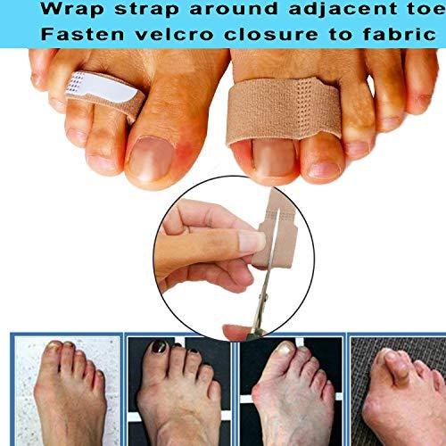 Mcvcoyh Mcvcoyh Broken Finger Wraps, Finger Buddy Straps, Finger Splint Buddy Tape for Jammed and Broken Fingers-7 Pack