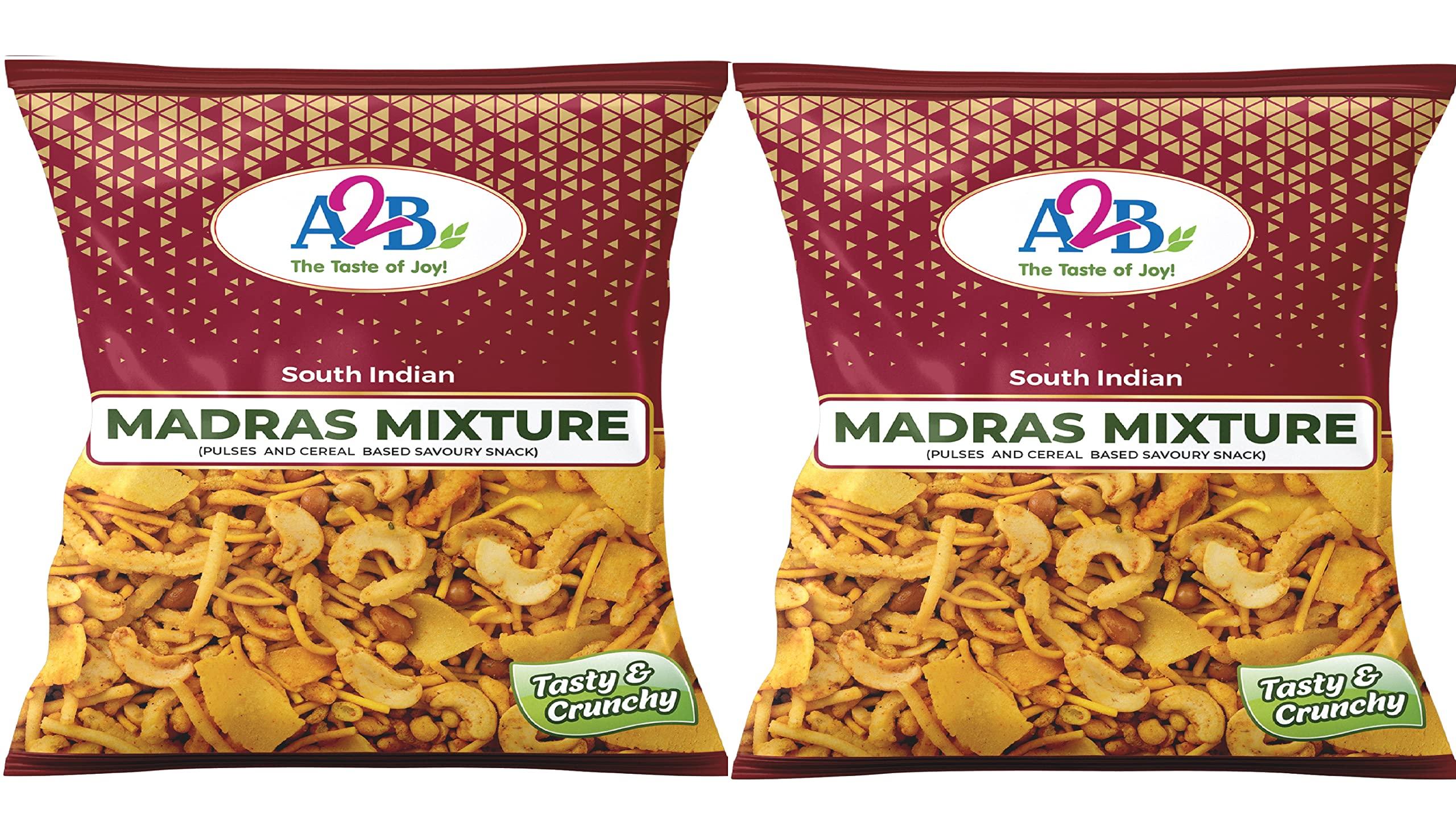 Adyar Anand Bhavan Sweets and Snacks Adyar Anand Bhavan Sweets and Snacks A2B Madras Mixture, 200 g