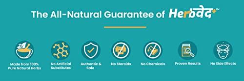 Herb+ by Healthians HerbVed+l Heart-up | Natural & Safe Product | Healthy Heart | Cholesterol Control | Cardiac Wellness | Clinically Researched | Herbal Supplement | No Harmful Chemicals & Preservatives 60 Tablets