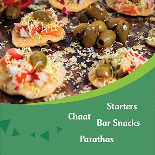 Flavure Flavure Pitted Olives Assorted Combo of 15 (3 pouches x 5 flavours) | Delicious Snack | Natural | Juicy | Each pouch of 30g