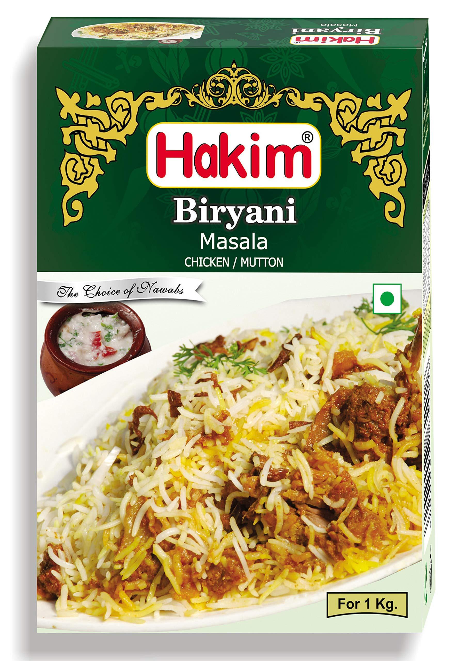 Hakim Hakim India'S 1St Authentic Mughlai Biryani Masala - Pack of 12-50 Grams Each