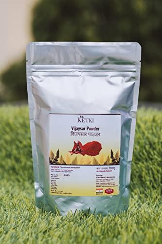 KETKI Ketki Vijaysar Powder | 100 grams, pack of 1 | Pterocarpus marsupium | Indian Kino Powder
