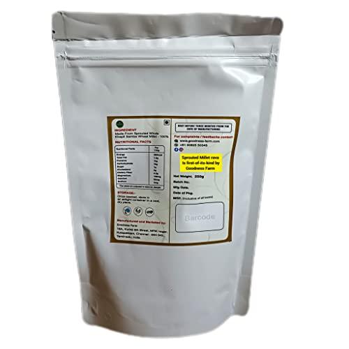 Goodness Farm Goodness Farm - Khapli Samba Wheat Rava (400g)| Sprouted Wheat Rava| Samba Rava Upma| Gluten free| Diabetic friendlly| Preservative free| No additives