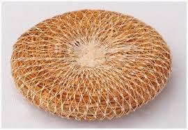 Mystique Hills - Organic Living Mystique Hills Herbal Vetiver with Coconut Coir Bath Scrub,5 Piece