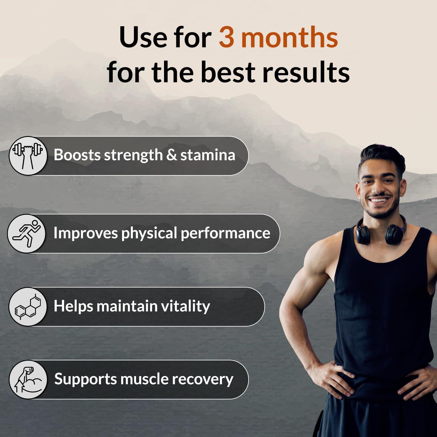 Zingavita Zingavita Himalayan Shilajit Original (750mg) Effervescent Tablets, With Ashwagandha, Gokshura & Safed Musli for Strength, Performance & Muscle recovery, Cardamom Flavour | Ayush Approved | Pack of 1