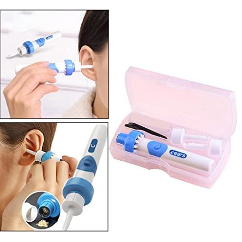Enakshi (LABEL) Enakshi Electric Cordless Vacuum Ear Cleaner Wax Remover Safety Painless Cleaning |Health & Beauty | Health Care | Ear Care | Ear Wax Removers