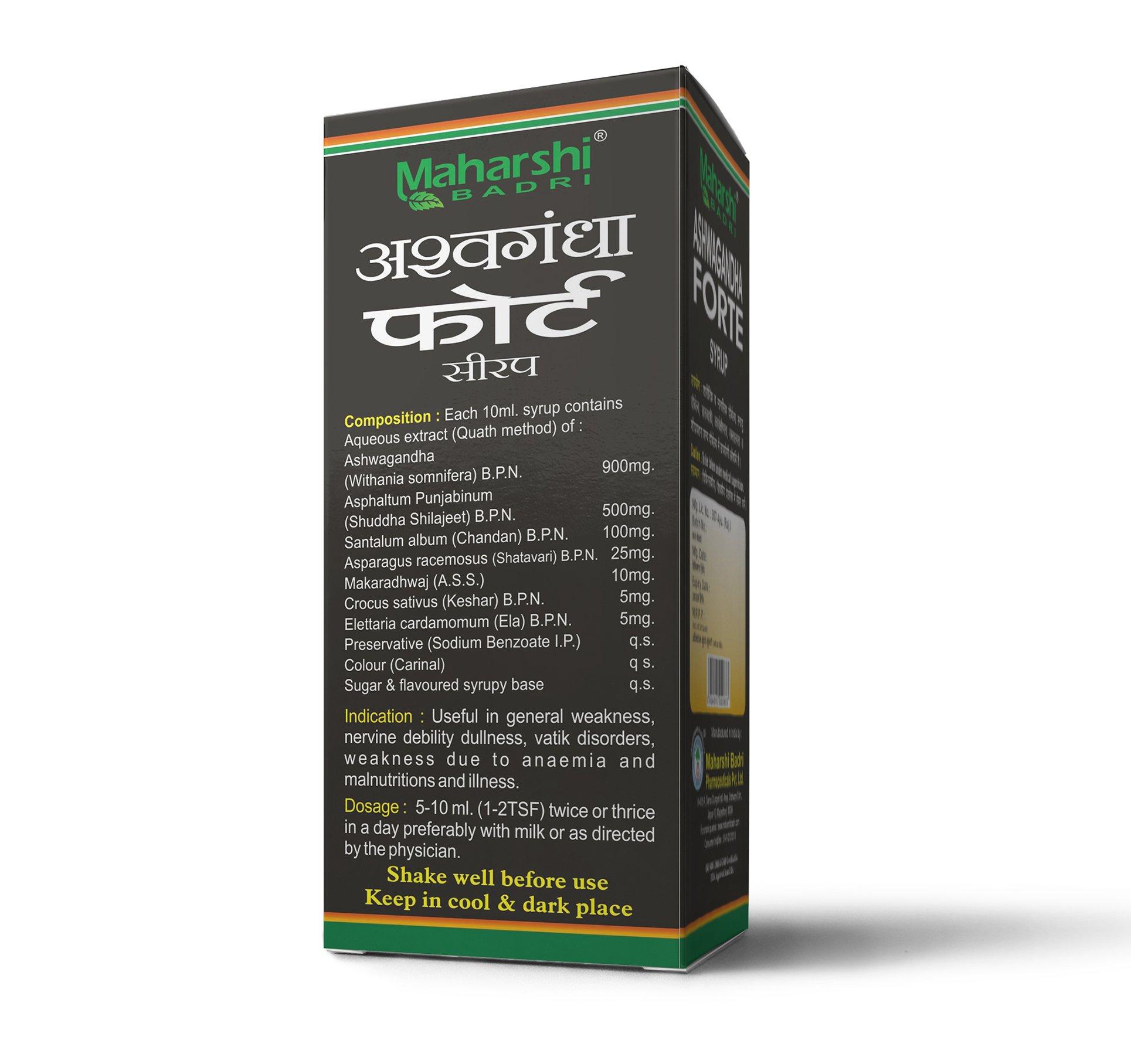 Maharshi Maharshi Ashwagandha forte Syrup - 200 ml