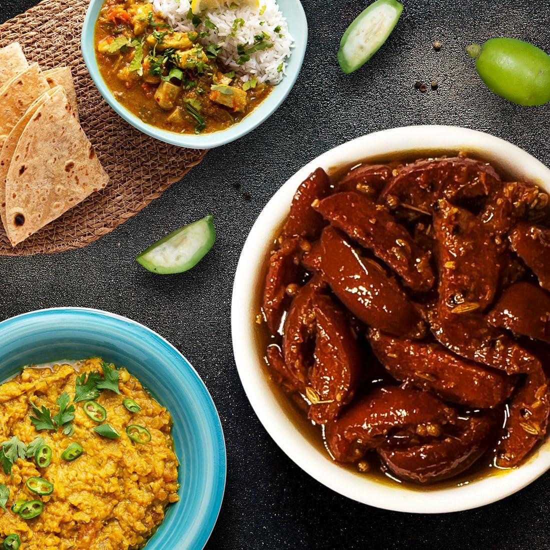 Add me Add me Homemade Fresh Amra Pickle 300g | Ambada Tasty and Tangy Indian Hog Plum Amda ambda Pickle in Fresh 300gm Glass Pack