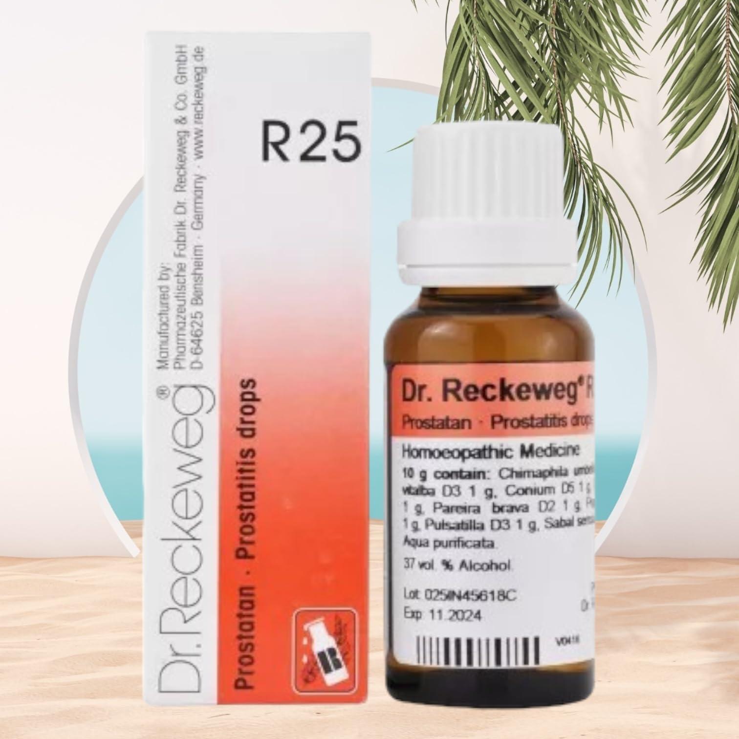 HOMOCOS Dr Reckeweg R25 Homeopathic Medicine Prostatan - 22ml Original_Imported