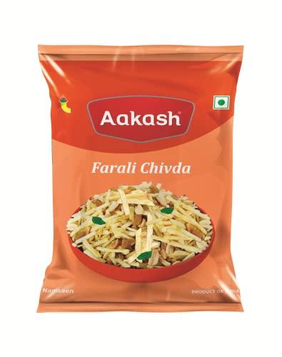 Aakash Namkeen Aakash Namkeen Special Upwas / Farali Combo I Pack of 2 | 200 Gm Each | Farali Chivda, Aloo Upwas Chivda | Crispy & Crunchy Ready-to-Eat | Indore's Finest Namkeen
