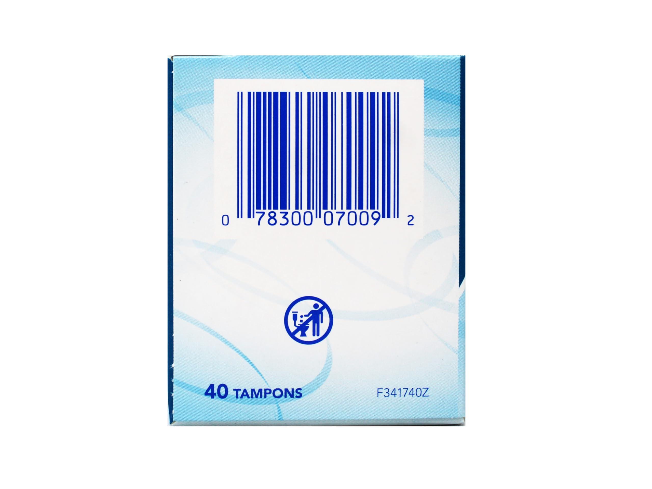 o.b. o.b. Pro Comfort Applicator Free Digital Tampons, Super - 40 Count