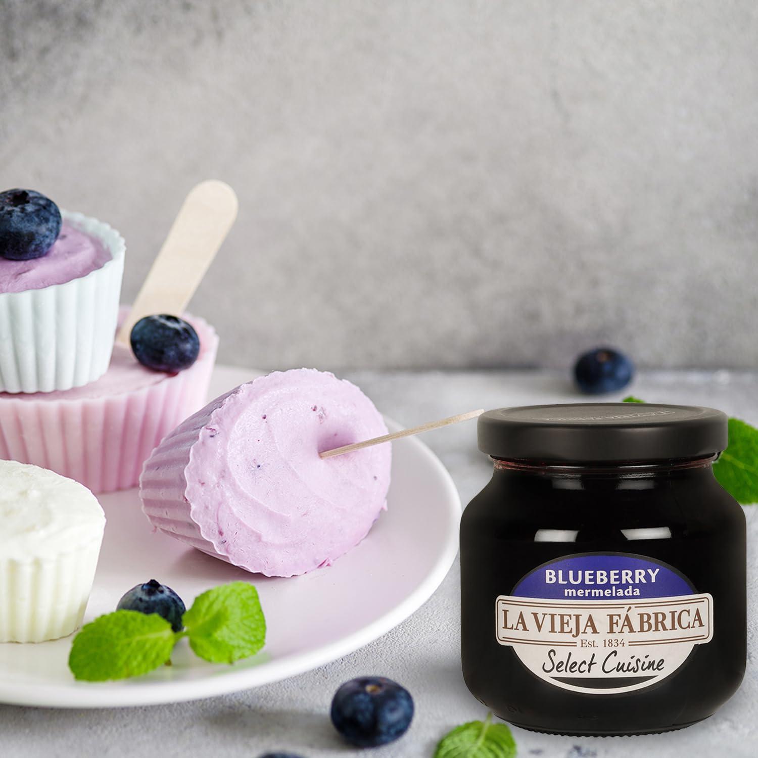 La Vieja Fabrica La Vieja Fabrica Blueberry Mermelada (Jam) Bottle, 280 g