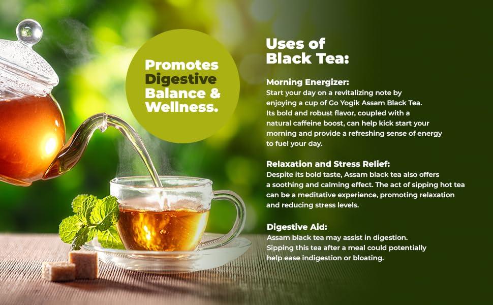 Generic Go-Yogik Black Tea loose leaves from Meghalaya [ 100g ] | Organic by nature