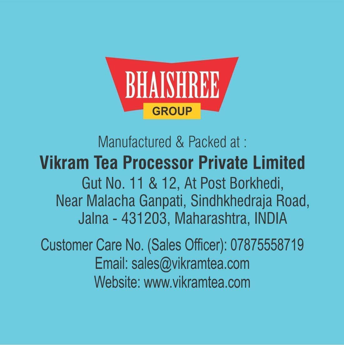 VIKRAM Vikram Tea Combo | Lion CTC Tea 1kg, & Green Tea 100g - 1100g (Pack of 2)