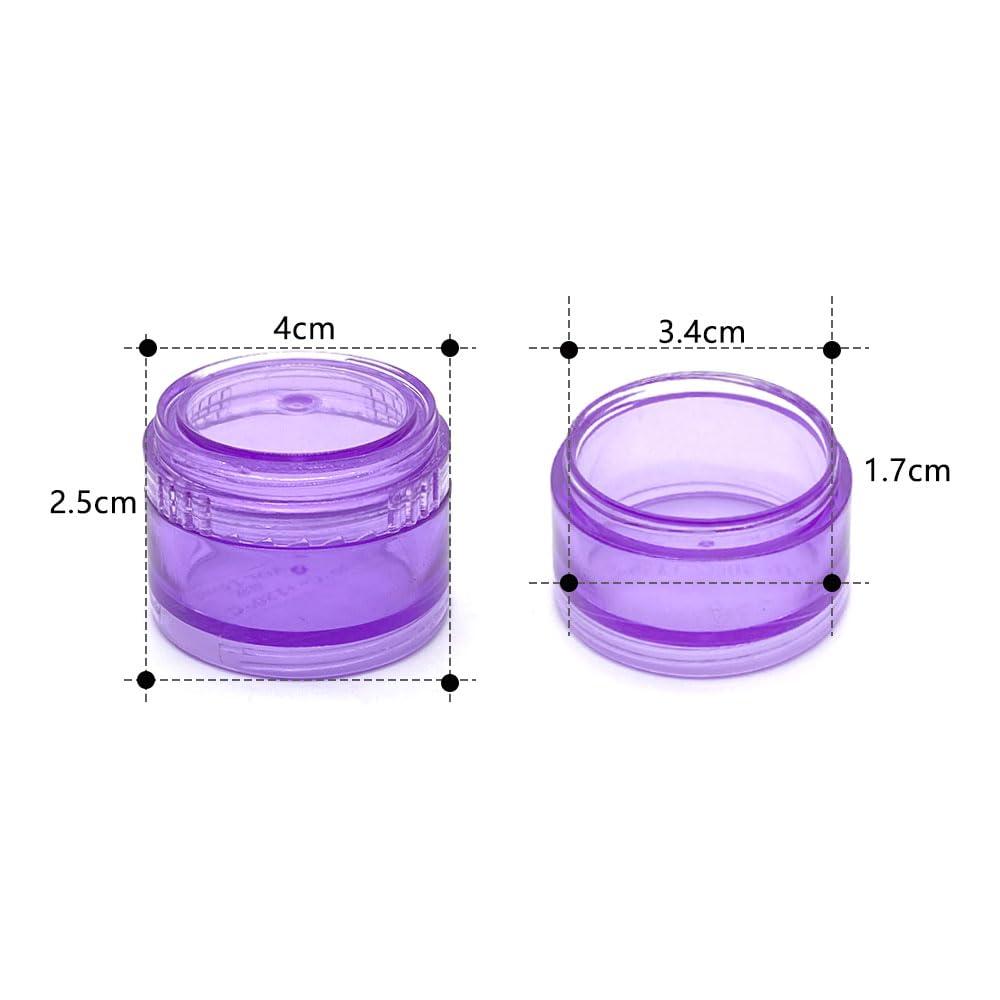 HaiSea HaiSea Weekly Travel Pill Planner-Monthly Pill Organizer, Daily Month Pill Box-Separate AM/PM Compartments Colors Vary (Purple)