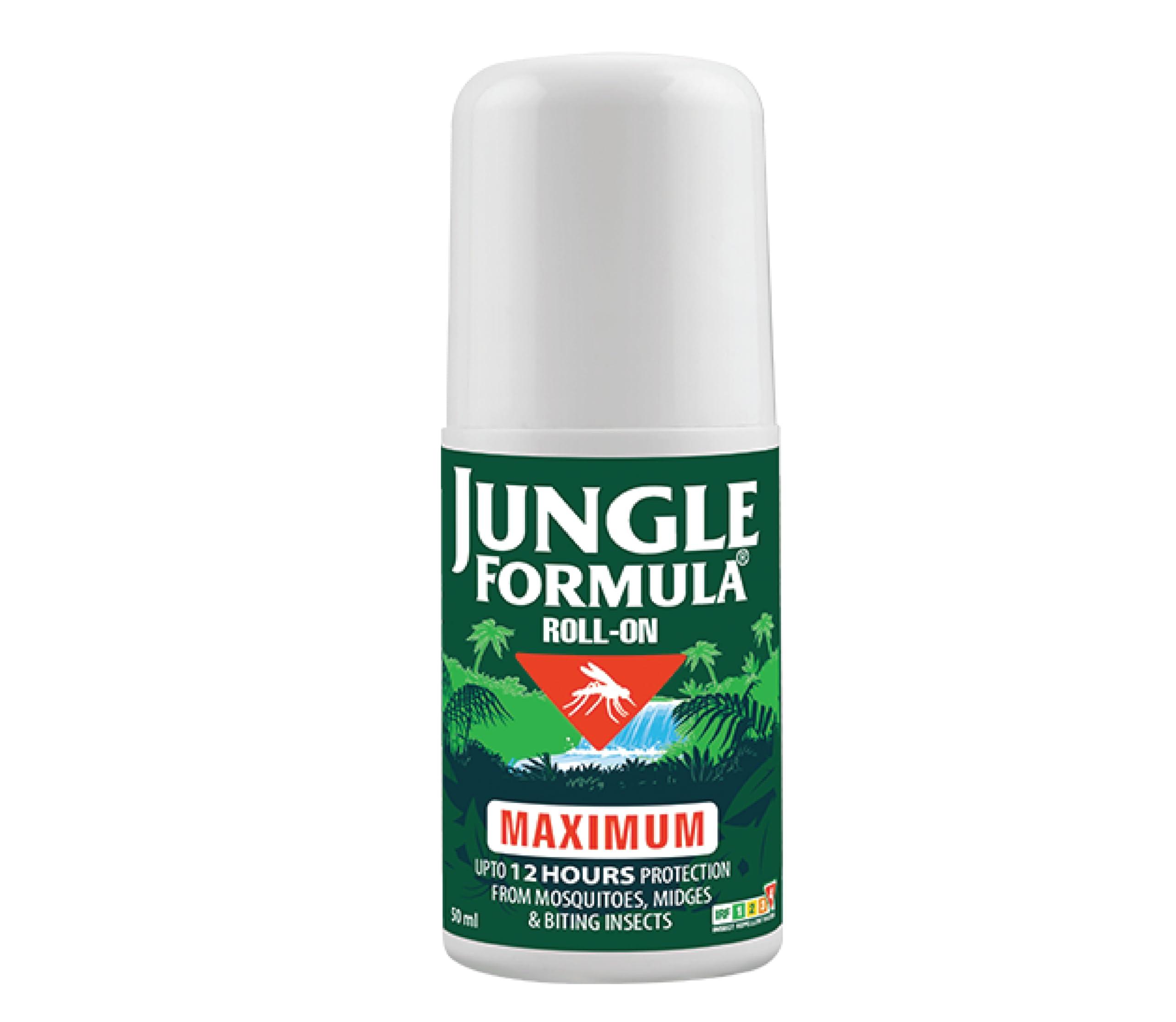 JUNGLE FORMULA Jungle Formula Roll on for Mosquitos | Mosquito Bites | Safe for Adult and Children | 6 months and above I Upto 10 hours protection | Pack of 2 | 100ML