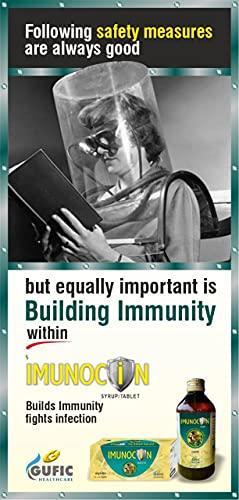 Gufic Biosciences Gufic Imunocin (Immunocin) Tablets, 10tabs (Gufic Healthcare, Gufic Biosciences Limited) (10Tablets, Pack of 2)
