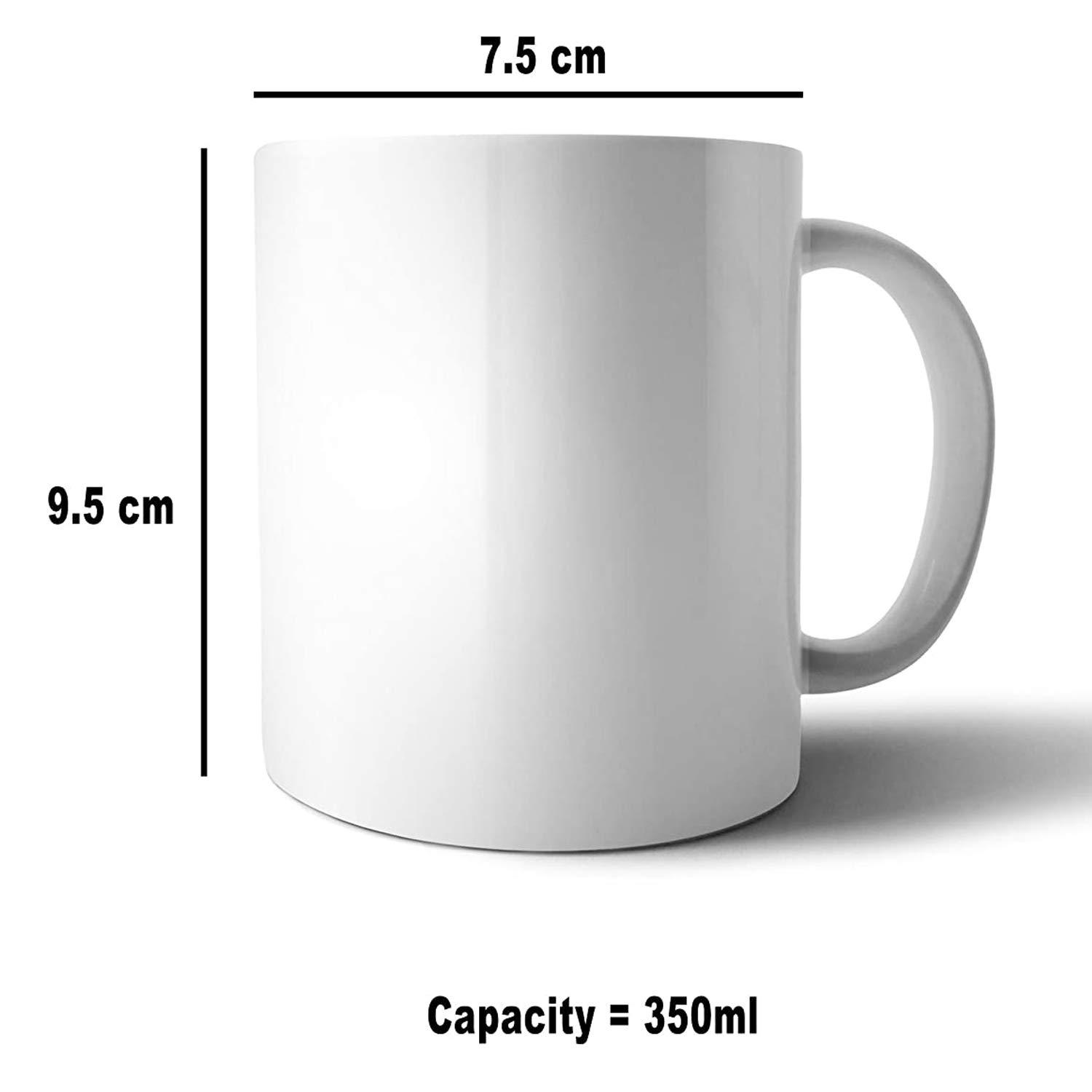 Decor Production DECOR PRODUCTION Diwali Theme Based Printed Ceramic Coffee Mug (330 ml) Deepawali Gift for Family, Friends, Co-Workers.(Diwali_Mug_pt2_7)