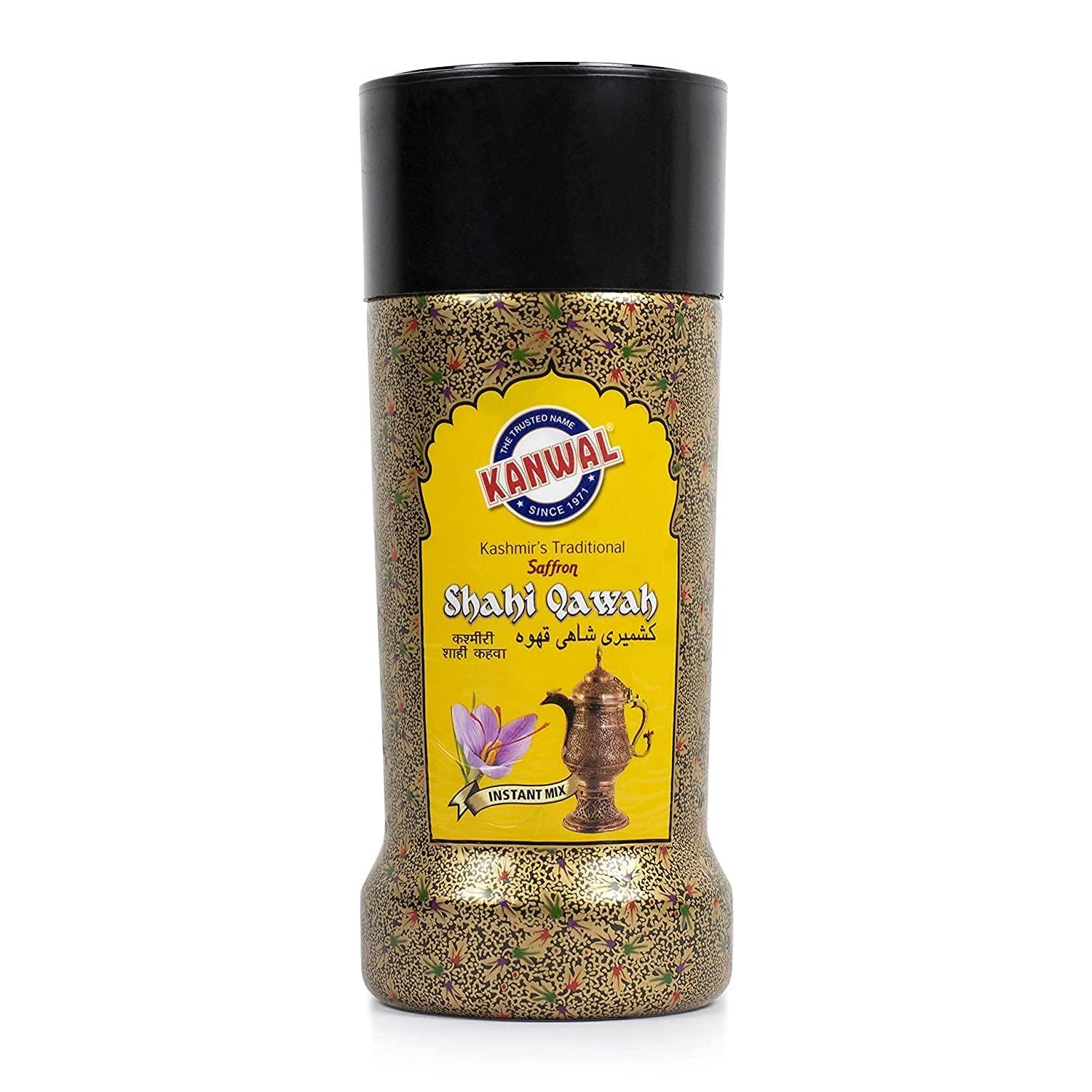 Kanwal Kanwal Shahi Qawah(Kahwa) Green Tea Powder,Pack Of 2(300Gmx2) Combo