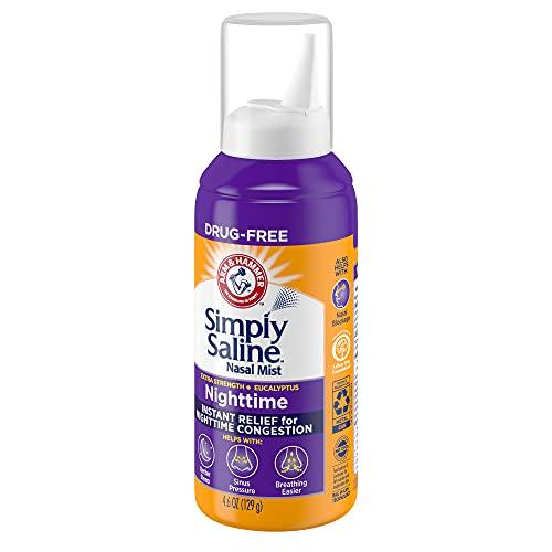 Arm & Hammer Simply Saline Plus Extra Strength Nighttime Formula Nasal Mist