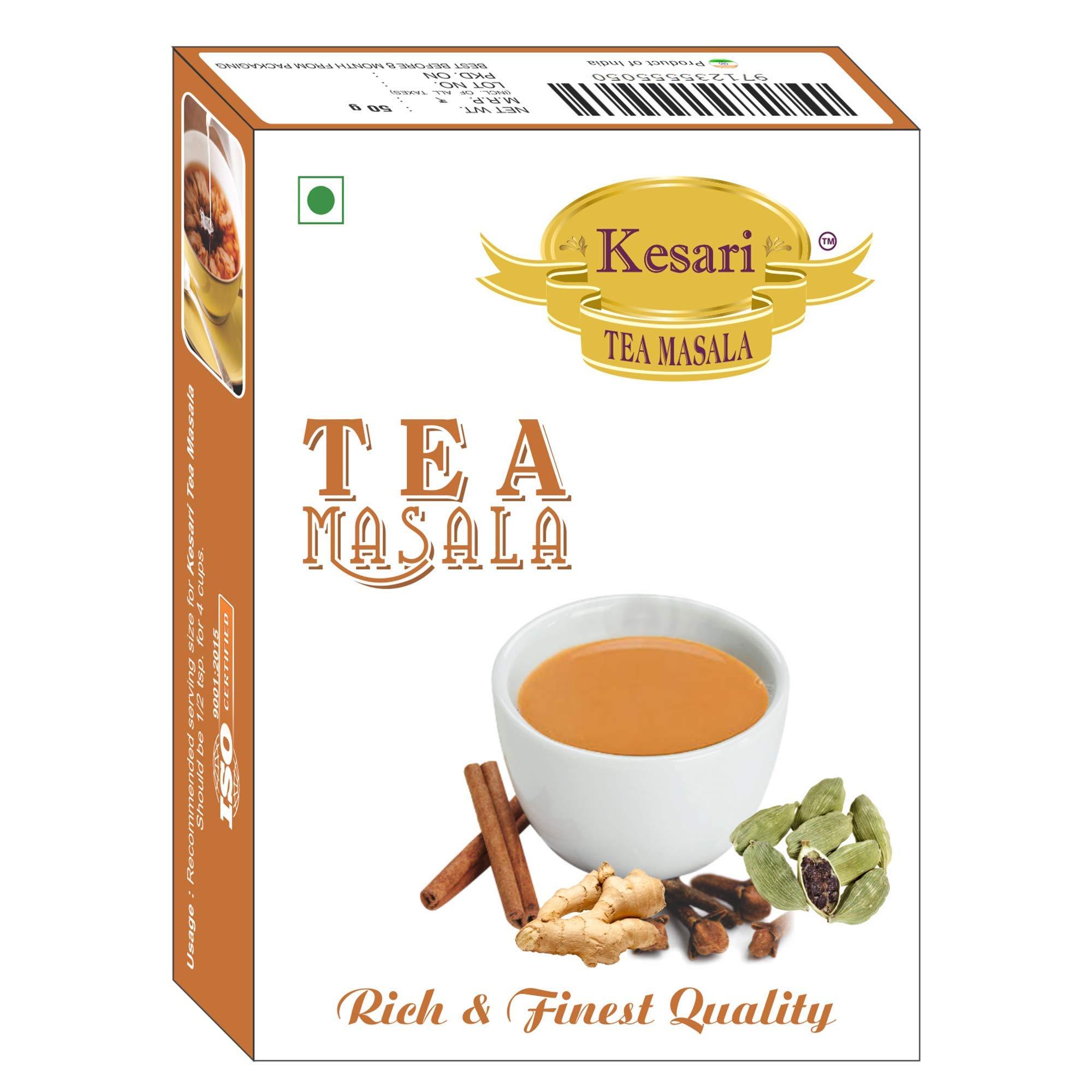 Kesari Kesari Tea Masala- 50 gm, Pack of 5