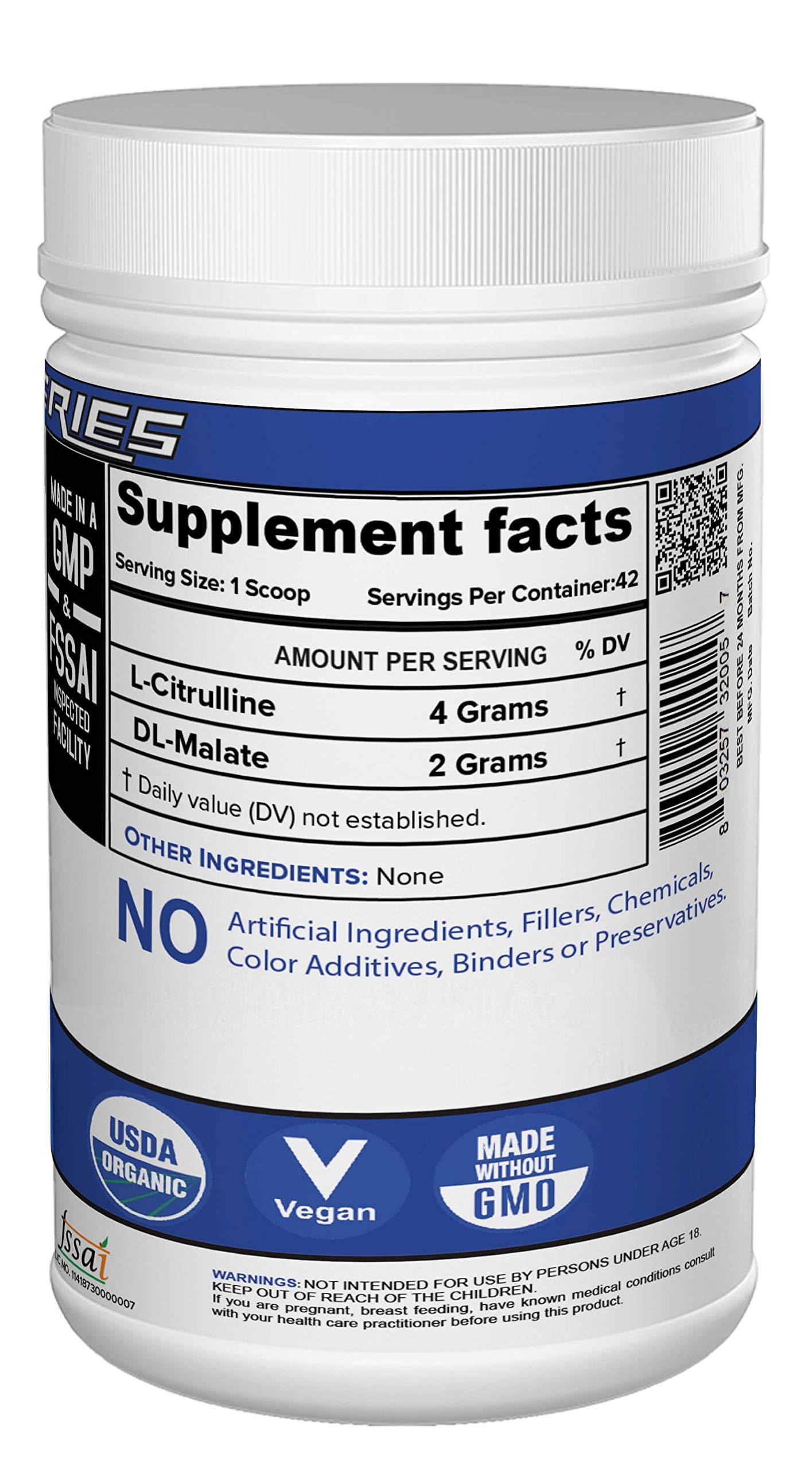 NutriJa NutriJa Citrulline Malate- 250 Grams (Blueberry Lemonade), Powder