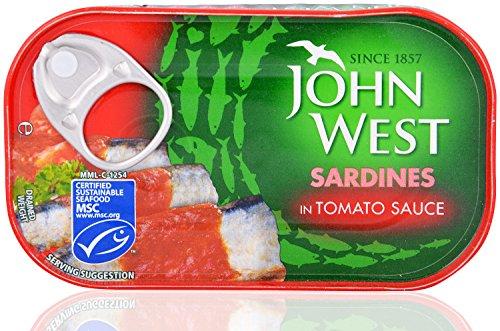 John West John West Sardines in Tomato Sauce, 120g Box