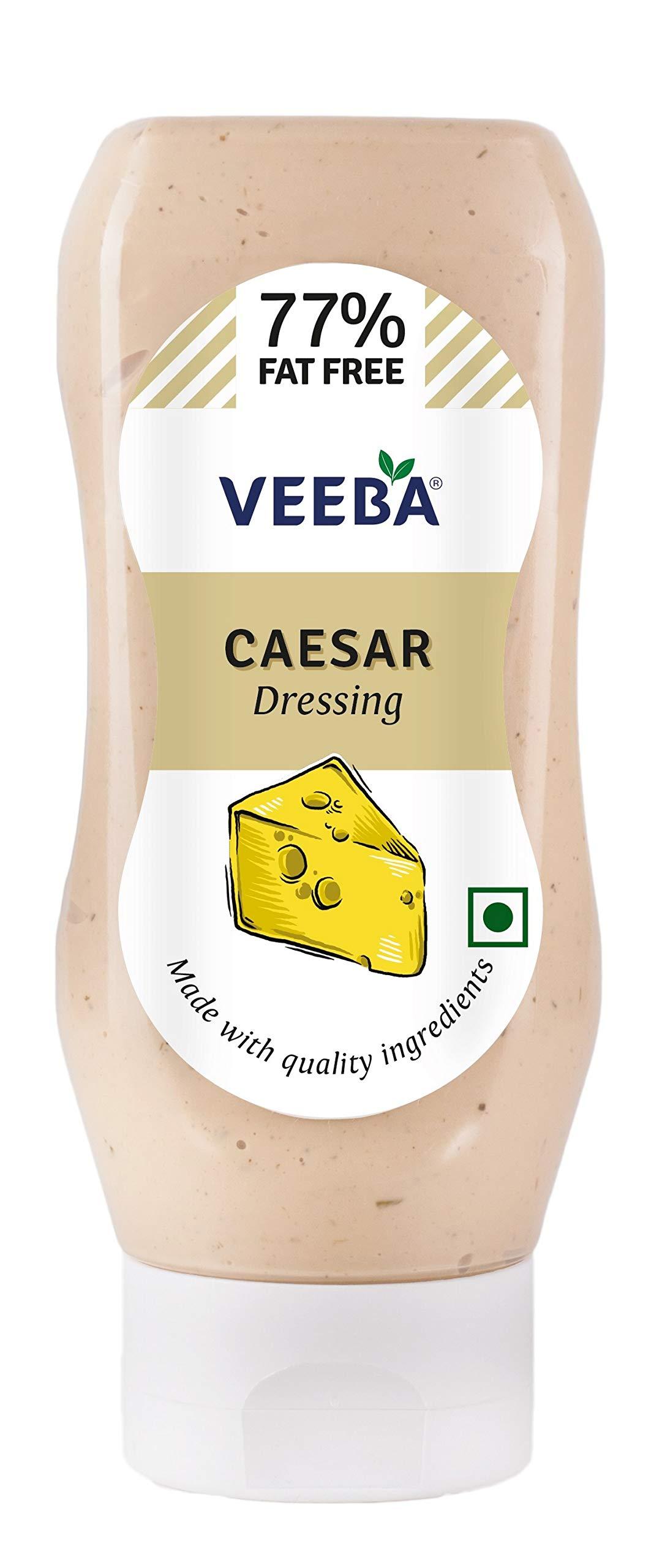VEEBA Veeba Salad Dressings Caesar 77% Fat Free, 300g and Veeba Chipotle Southwest Salad Dressing, 300g
