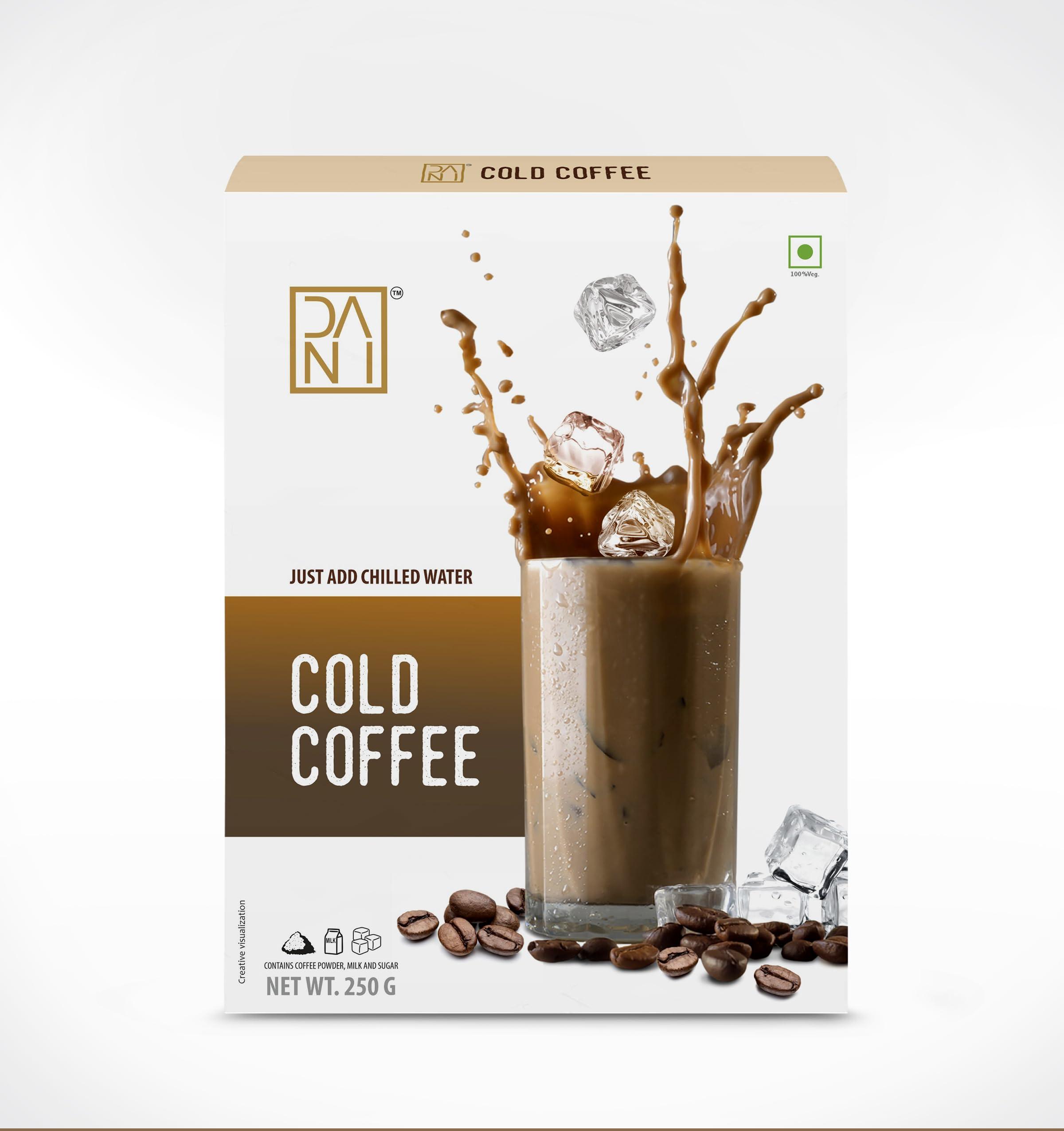 DANI Dani Cold Coffee - Preservative-Free Instant Chilled Cold Coffee to Instantly Charge Your Day (250g)