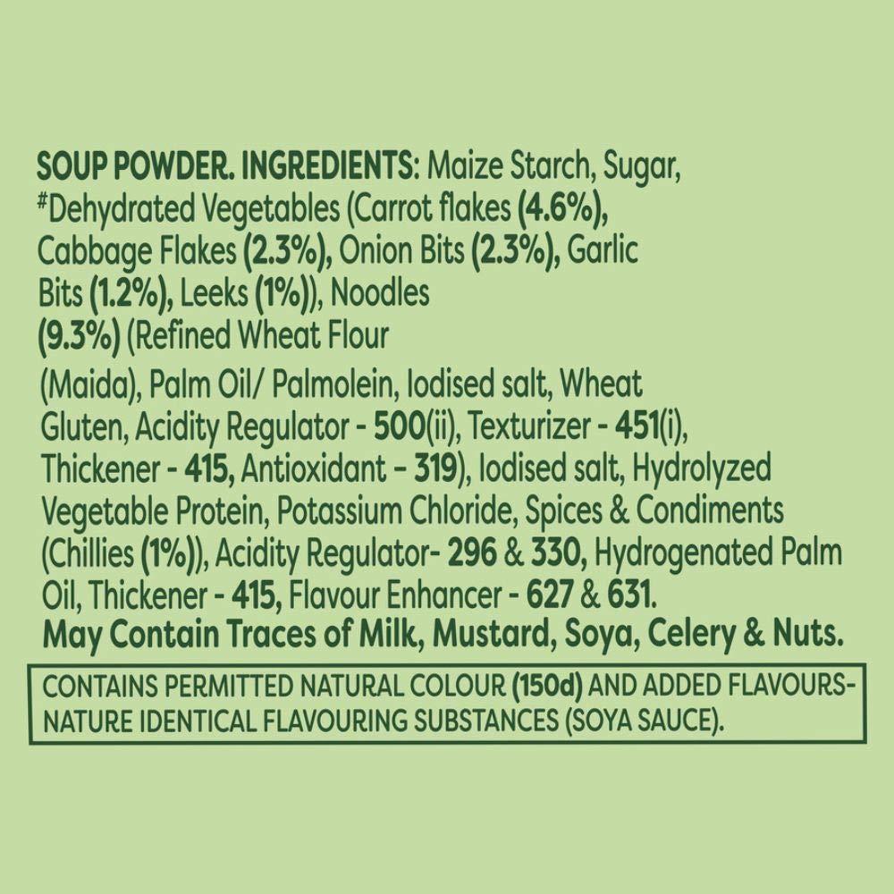 Knorr Knorr Classic Hot & Sour Vegetable Soup, 43 g (Pack of 8),Transparent