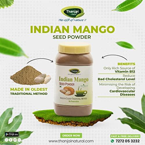 Thanjai Natural Thanjai Natural 500Grams Mango Seed Powder 100% Natural, Made in Oldest Traditional Method, No Preservatives