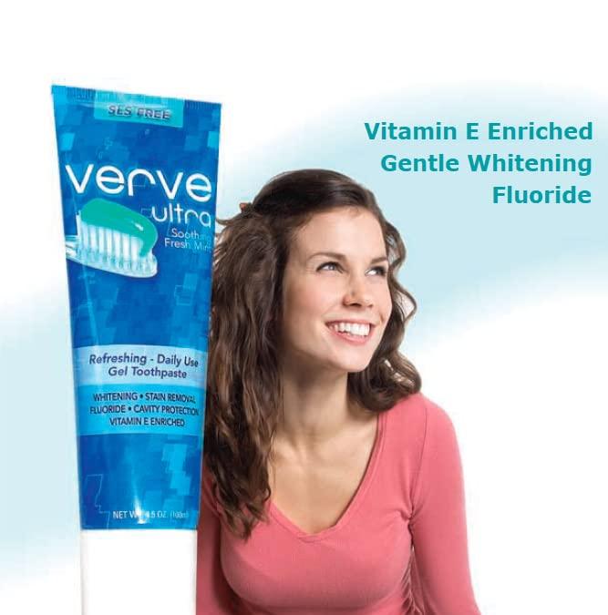 Verve Verve Ultra SLS-Free Toothpaste with Fluoride, 4.5 oz.