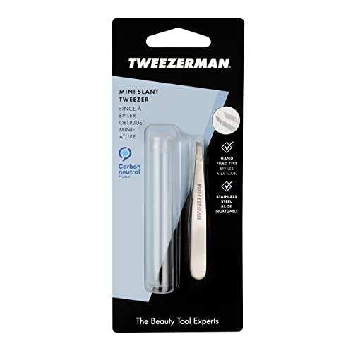 Tweezerman Tweezerman Mini Slant Tweezer, Classic Stainless